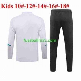 Manchester United Kinder Weiß Trainingsanzüge 2023-2024